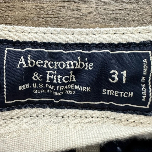 Abercrombie & Fitch Mens 31 Stretch Floral Print Chino Shorts Tropical Summer - Picture 2 of 5